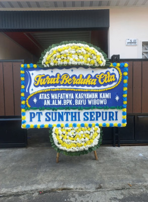 Papan Bunga Duka di Limpasu