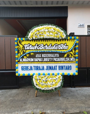 Papan Bunga Duka di Limpasu