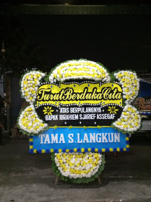 Papan Bunga Duka di Limpasu